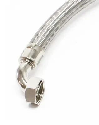 FKS Dirsekli Fleks Hortum Paslanmaz Çelik Örgülü 2" – 150 cm (2)