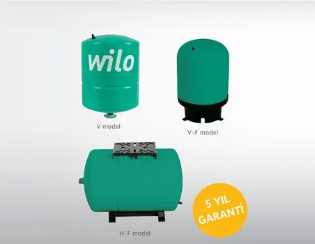 Wilo LRS Fix sabit membranlı genleşme tankı