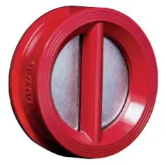 Yangın Çift Klapeli Çek Valf 300 PSI