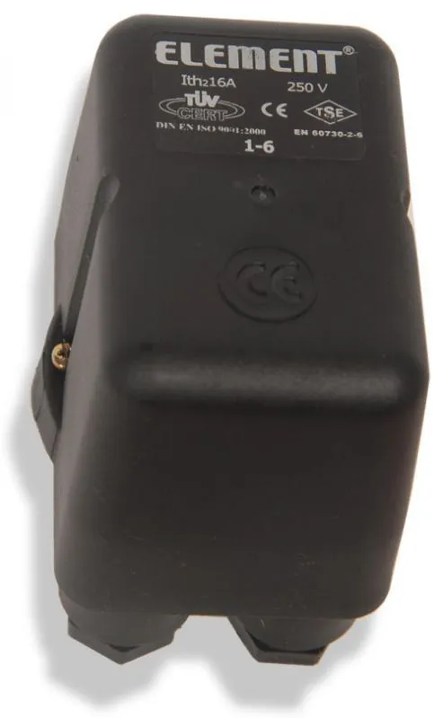 Element Basınç Şalteri ELT-2R (2 – 8 bar, Trifaze, 1/4" Oynar Rakorlu)