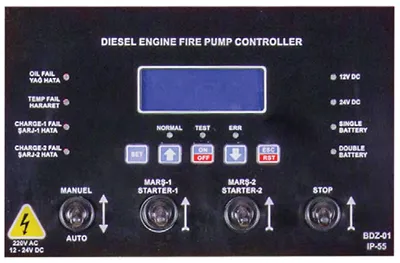 Dizel motor kontrol panosu