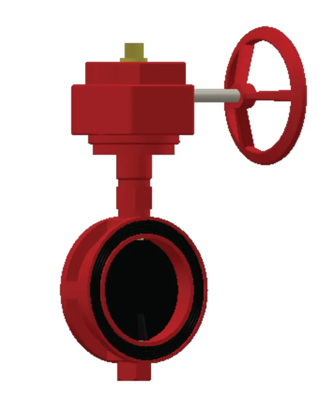 TKC IKV34 İzlenebilir Kelebek Vana Wafer (UL/FM)