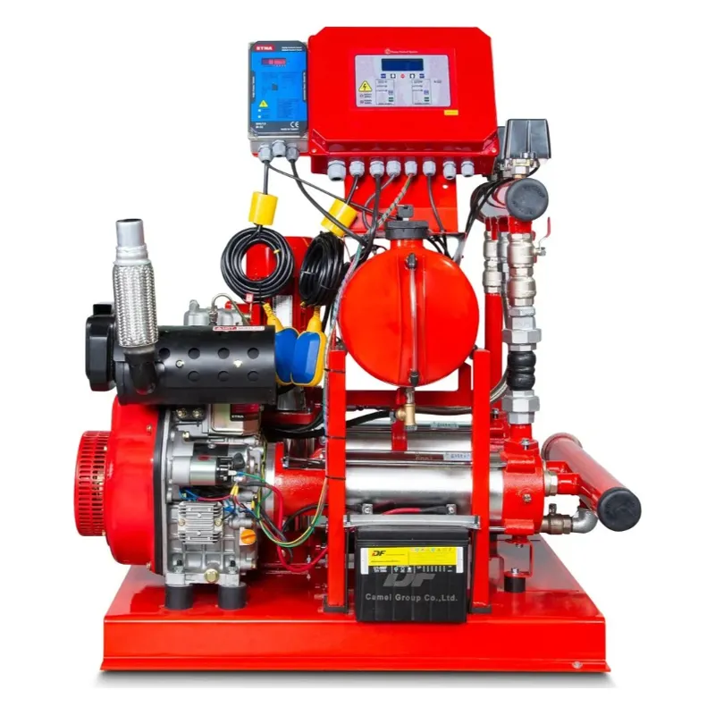Etna YKO 10/7-30 / D10 Elektrik + Dizel Motopomplu Yangın Hidroforu – Dizel Motorlu Yangın Pompaları